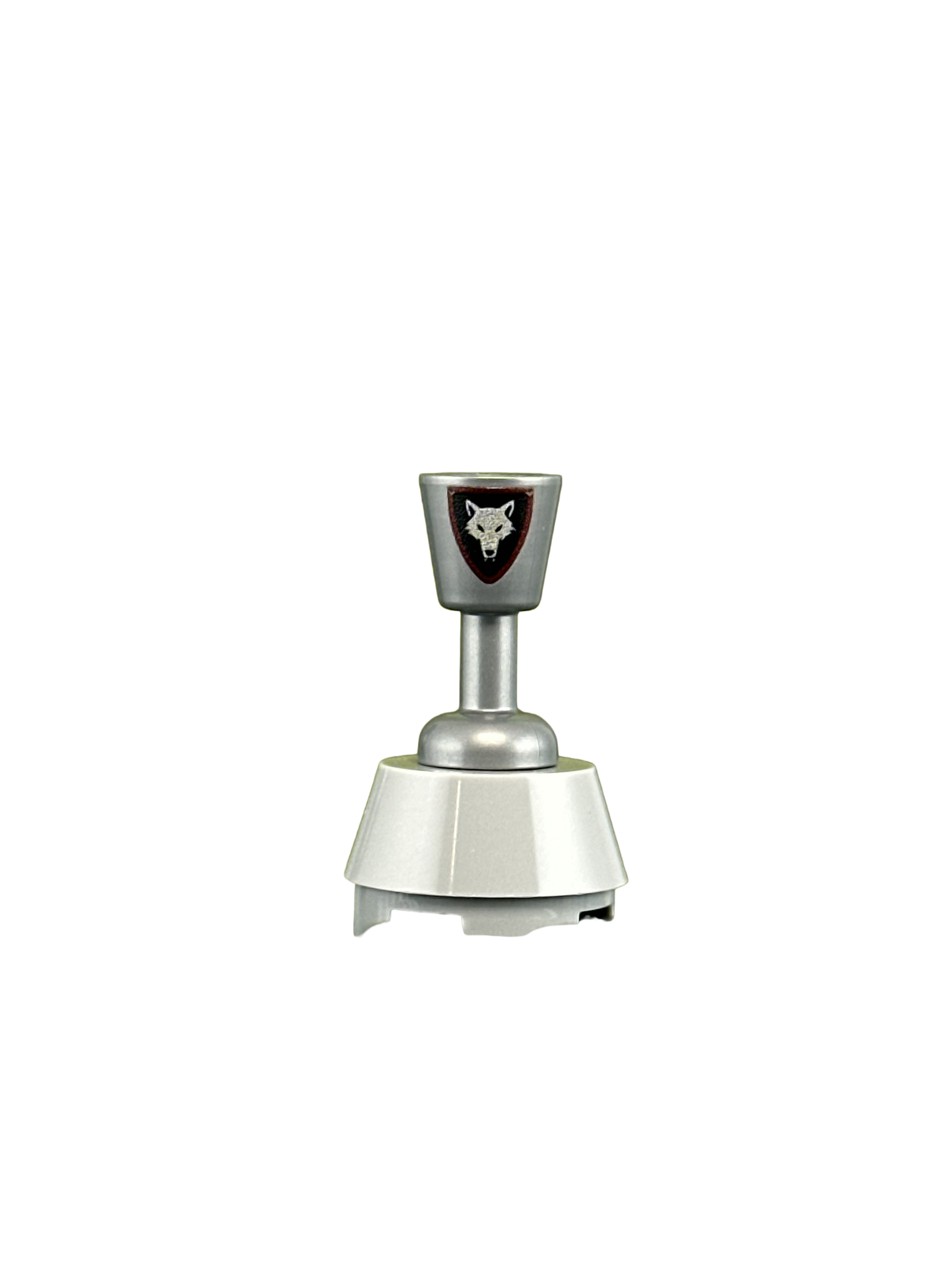 Silver Wolf Pack Goblet - angle 1