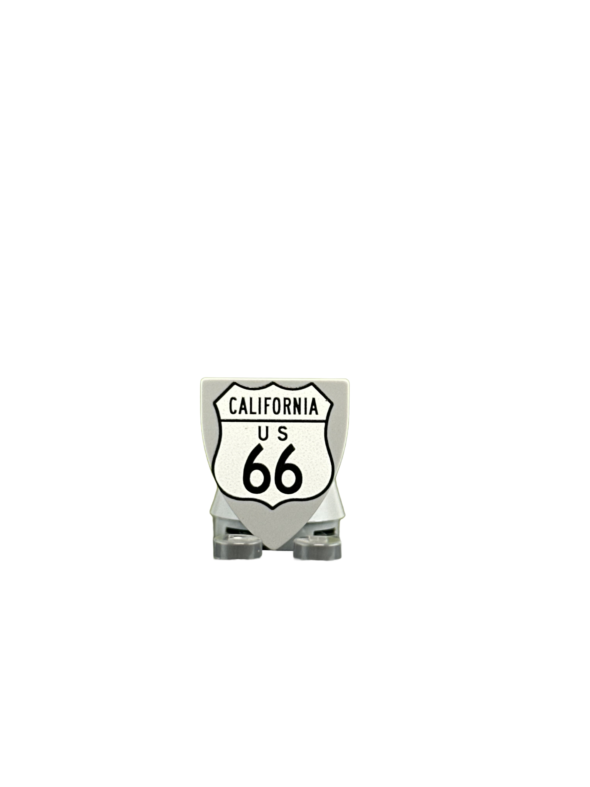 California U.S. 66 Road Sign - angle 1