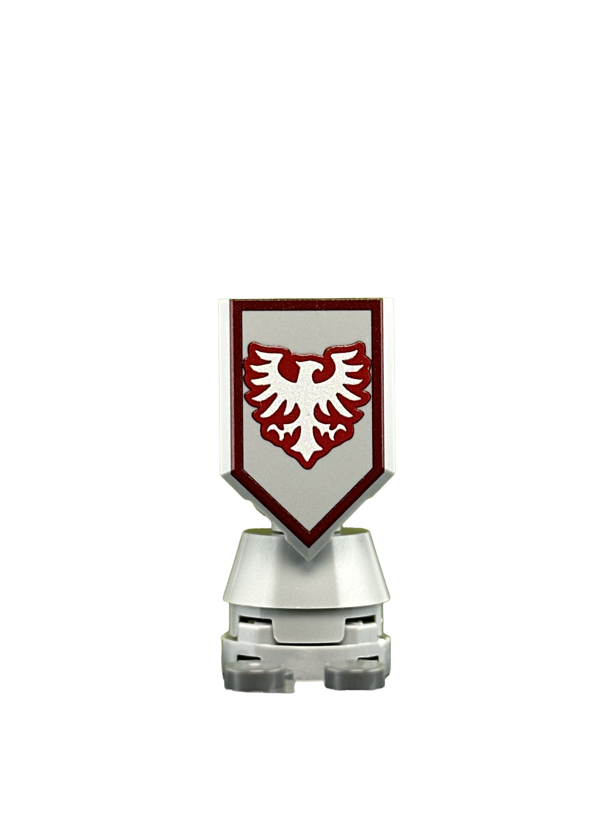 Red Falcon Faction Tile (Grey) - angle 1