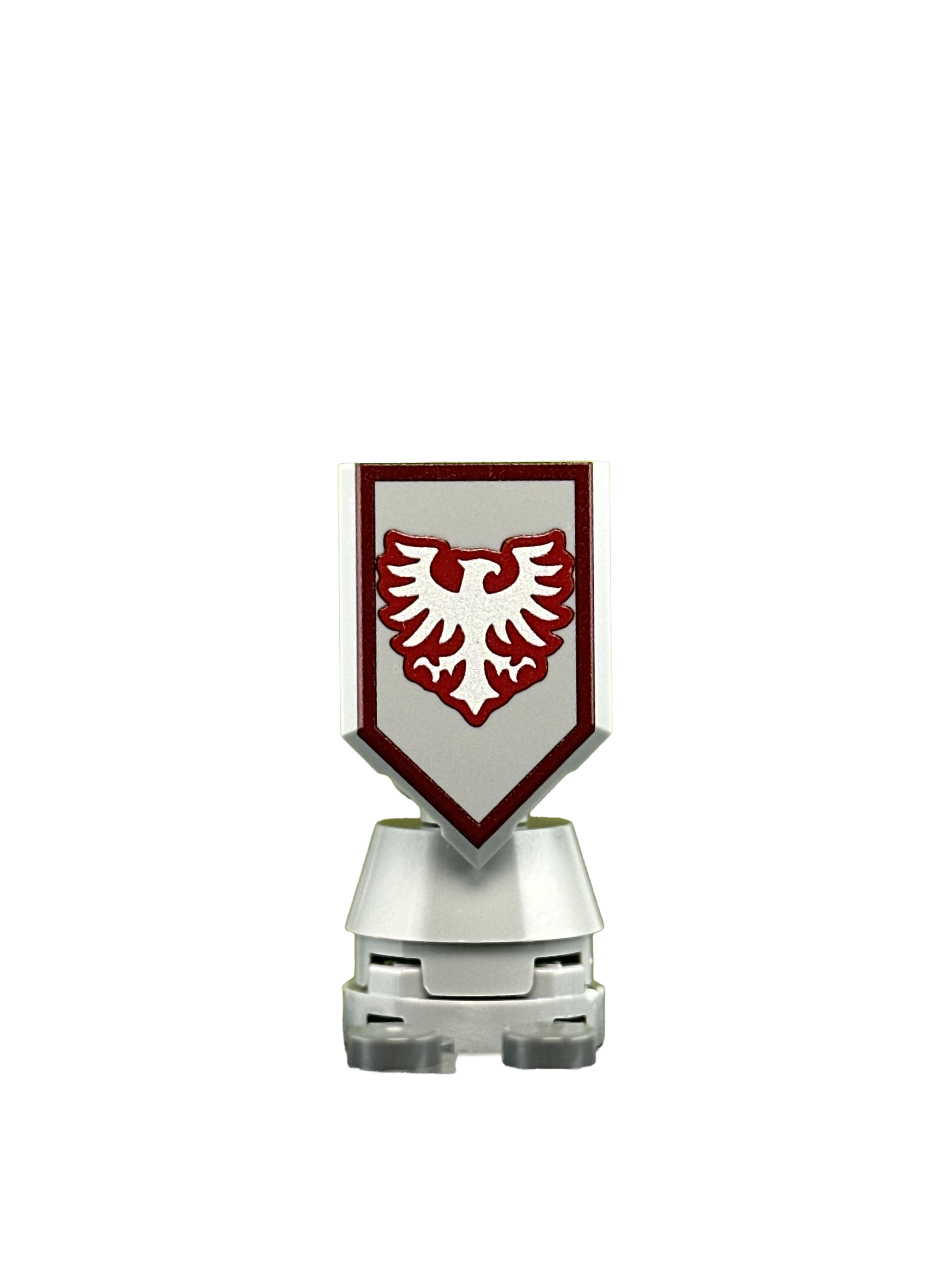Red Falcon Faction Tile (Grey) - angle 1