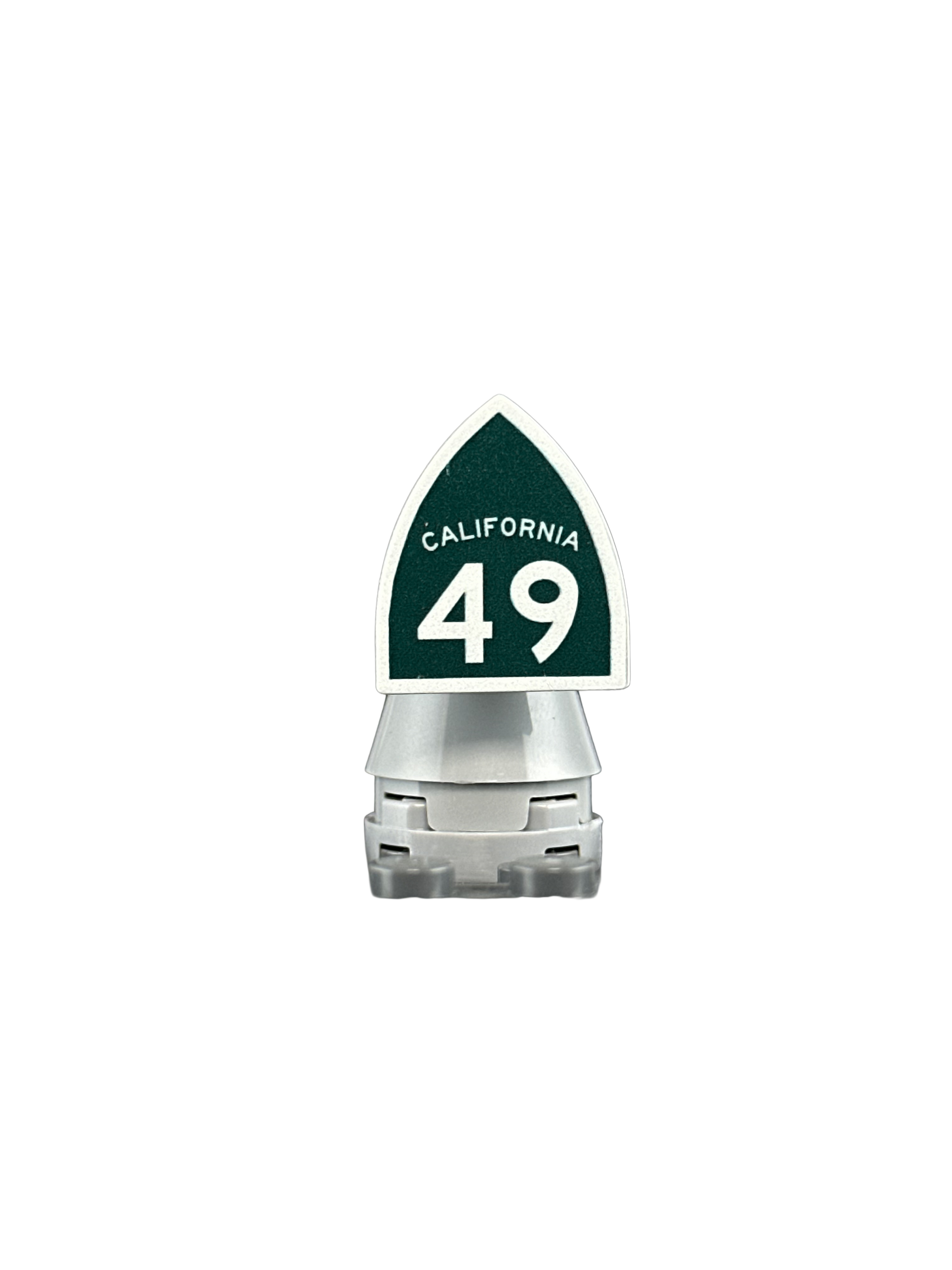 California Highway 69 Road Sign - angle 1
