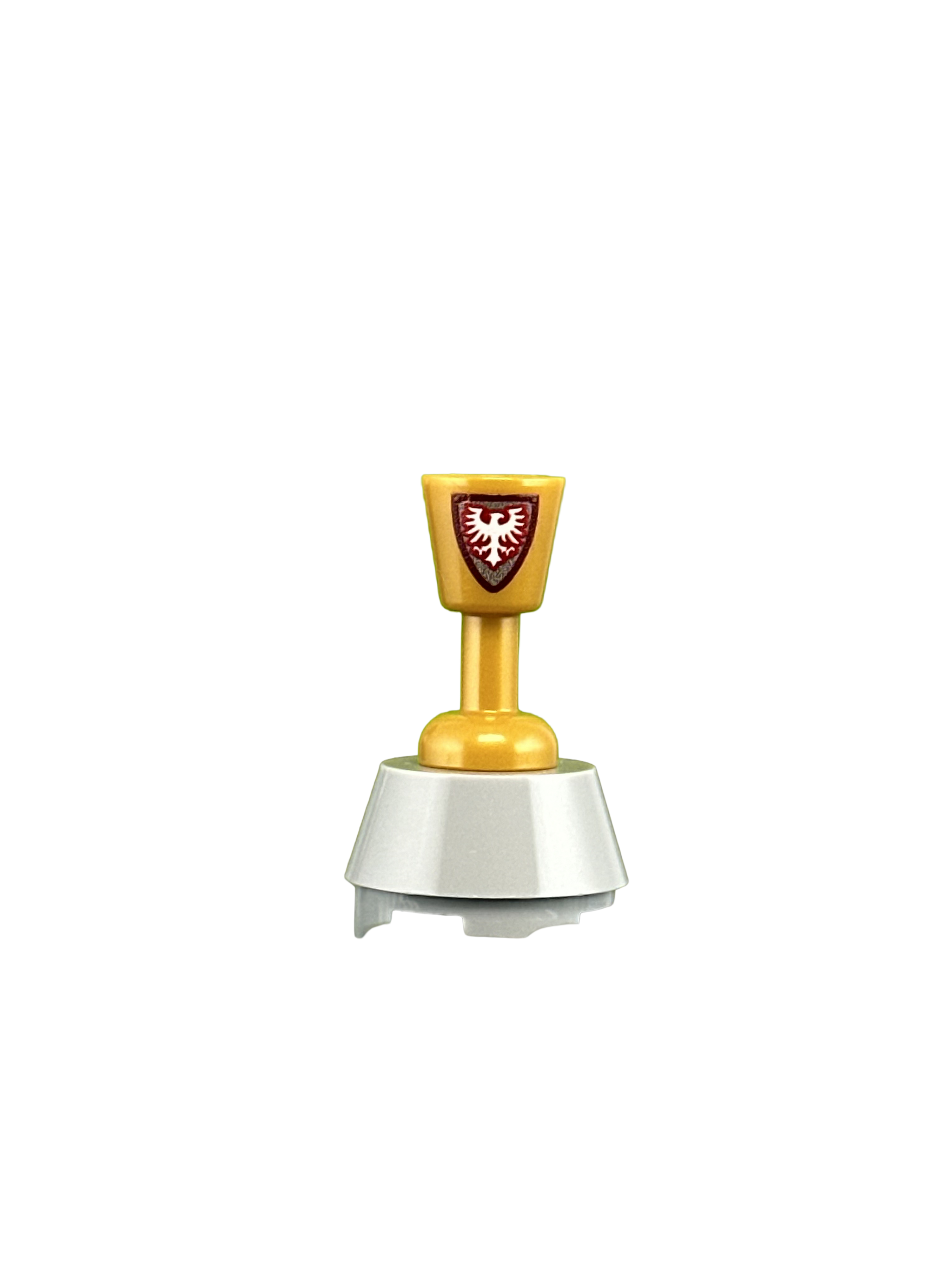 Gold Red Falcon Goblet - angle 1
