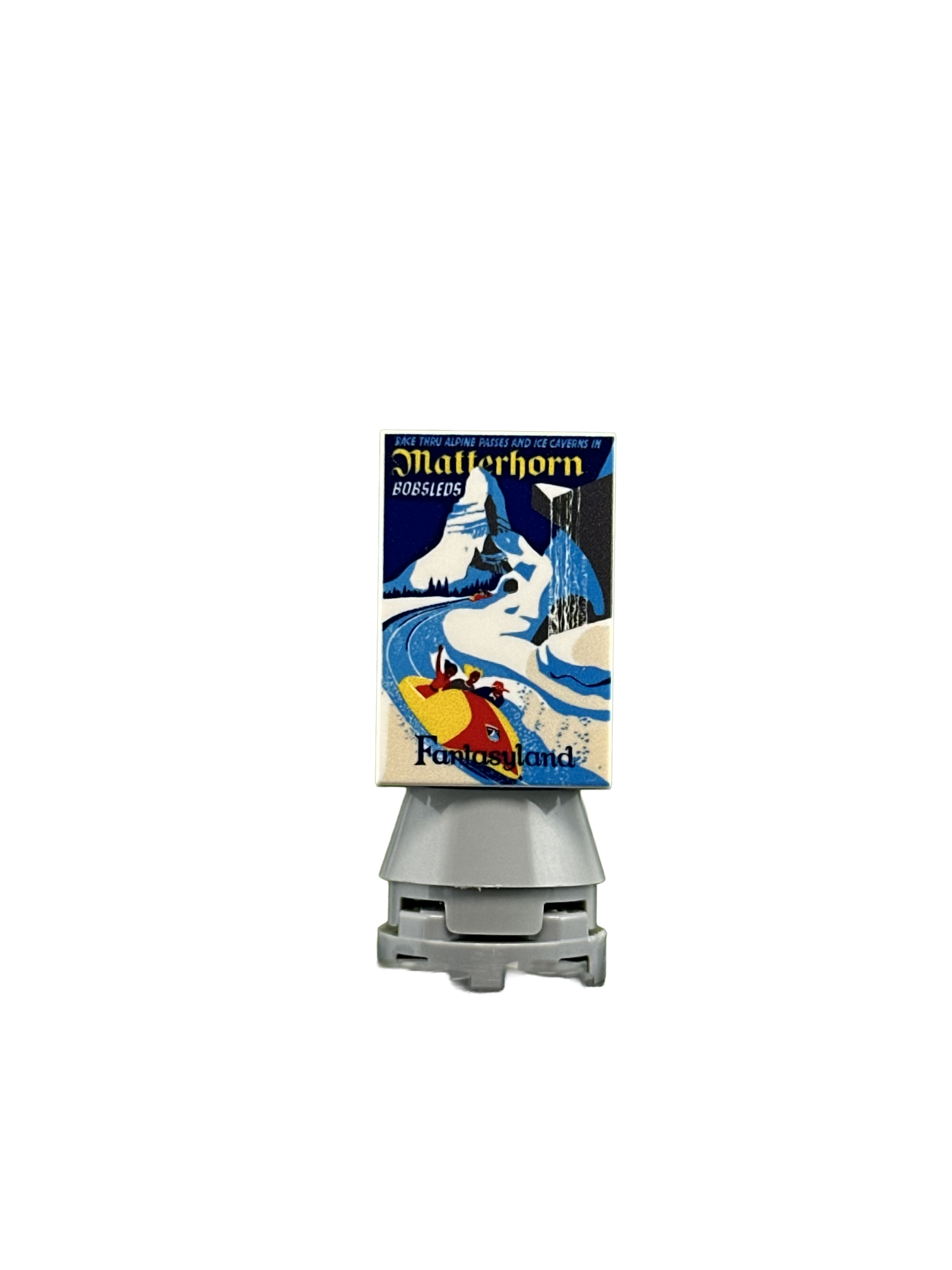Matterhorn Vintage Ride Poster Tile - angle 1